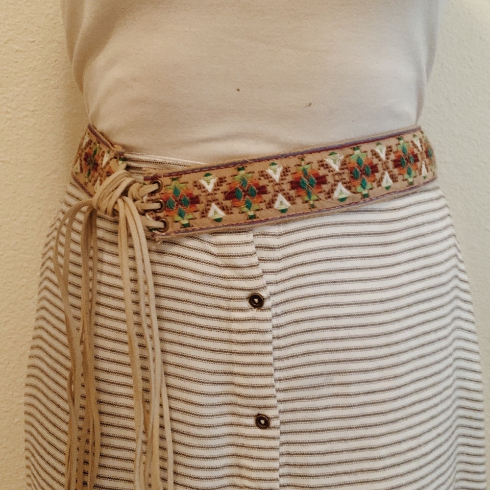 Embroidered Belt